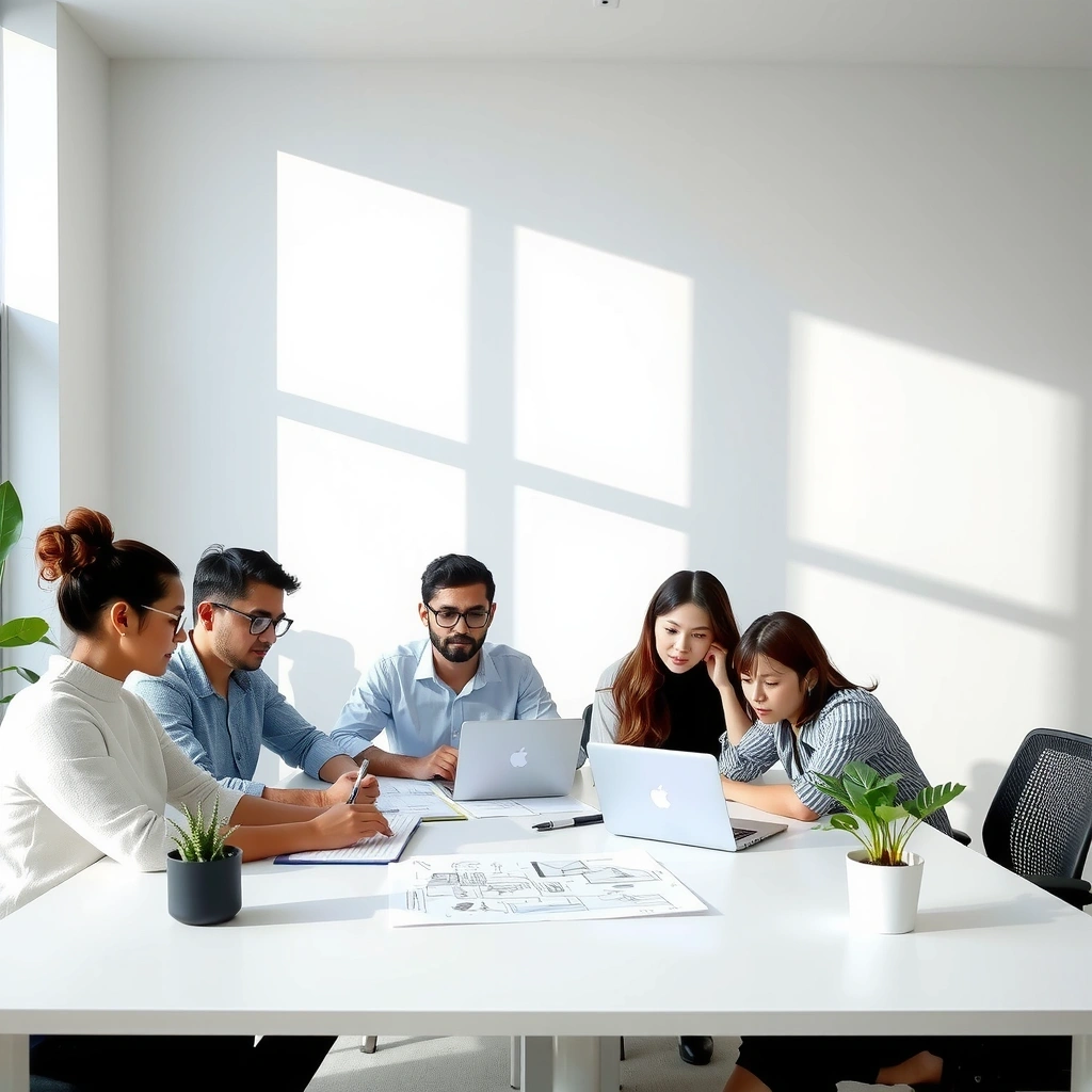 UXHub team working in Manila office